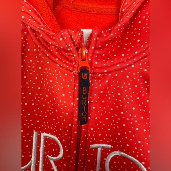Burton Girls Sz Lg Zipper Hoody - Picture 4 of 8